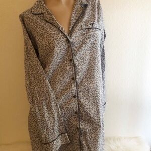 VS Lightweight Women’s Button Front Sleep Shirt